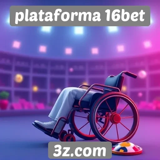 Acessibilidade e design do site 16bet