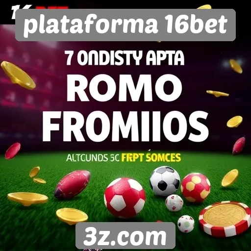 Promoções disponíveis na plataforma 16bet